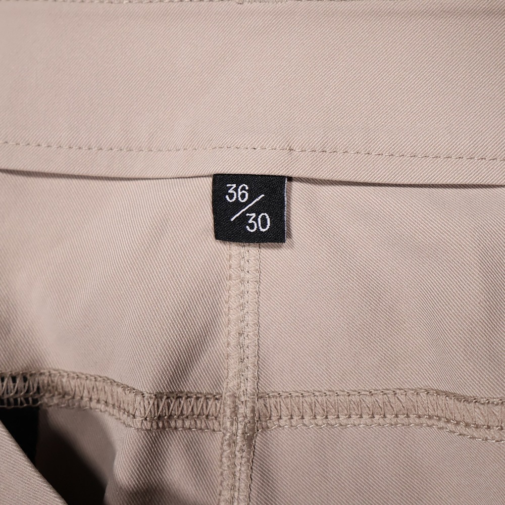 PUBLIC REC Men's Size 36x30 Sand Tan Dealmaker 5-Pocket Performance Golf Pants - Picture 3 of 8